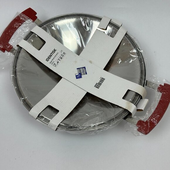 IKEA IDENTISK Nonstick Wok with Lid 32cm (13") Aluminum — New & Sealed - Picture 6 of 15